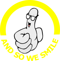And So We Smile Logo